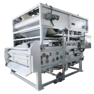 Mechanical Gravity Belt Thickener and Dewatering Belt Press Slurry Filtration Equipment for Sewage Treatment Plants