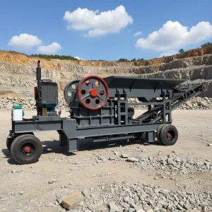 Medium and Large scale Mining Crushing Equipment Has an Hourly Output of 60 100 Tons Jaw Crushers Are Mobile Mining Crushers