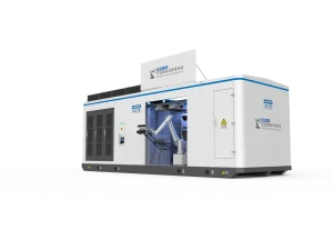 Megawatt Automatic EV Charging System For Autonomous Mining Trucks Heavy Duty Electric Vehicles AI Robotic Charger