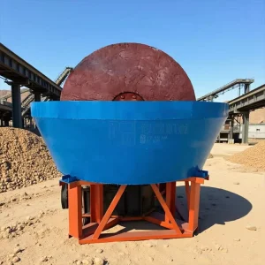 Metal Ore Wet Grinding Mill Double-drum Wet Grinding Mill Mining Sand and Gravel Gold Panning Roller Mill