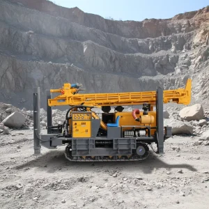 Mine Drilling Machine 100m 500m Depth Diesel Engine Hydraulic Portable Water Well Drilling Rig Machine