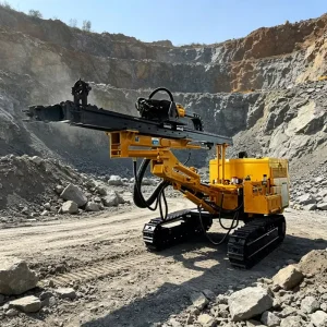 Mine Drilling Rig Equipment Integrated Blasting Drilling Rig With Air Compressor