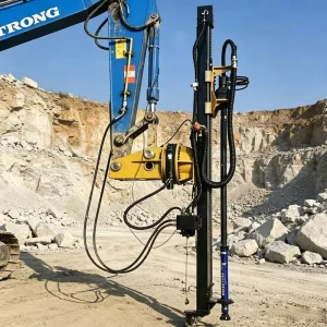 Mine Hydraulic Rock Drilling Machine Hard Rock Mining Machinery for Quarry Mining Excavator Mounted Drilling Rig