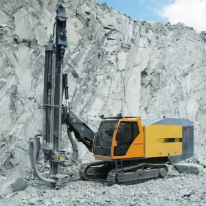 Mine Mining Drilling Rig Equipment Machine Integrated Blasting Drilling Rig With Air Compressor