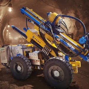Mine Underground 25.5Kw DTH Drill Rig Rock Drilling Equipment for Underground Tunnel