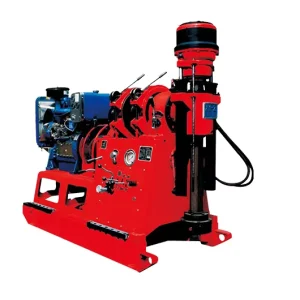 Mineral Exploration Diesel Oilfield Drilling Rig 300m Depth Rock Borehole Rig Motor Mine Oil Rig Machine