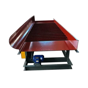 Mineral Gravity Separation Equipment Vibrating Sluice Box for Placer Gold Recycling