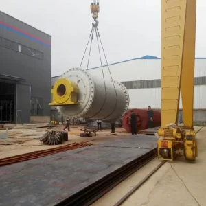 Mineral Processing Ball Mill Machine Stone Grinding 20-50 Tph Capacity Motor Gearbox Low Consumption AC Motor Henan China