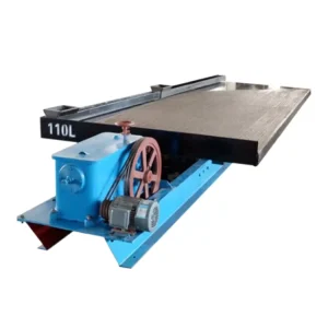 Mineral Processing Equipment Lab Shaking Table Gravity Separation Machine Used for Gold Iron Tin Tungsten Processing