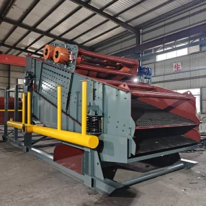 Mineral Processing Equipment Large Vibrating Screens with a Processing Capacity of 250 380 Tph