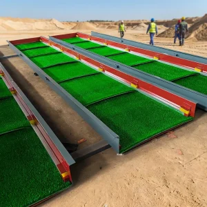 Mineral Processing Plant Gravity Separator Sluice Box Type Gold Mining Small Gold Mining Equipment