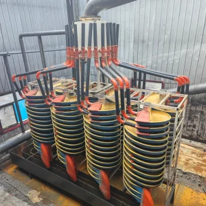 Mineral Processing Spiral Separator for Mining Plant Gravity Concentration Equipment Custom Size