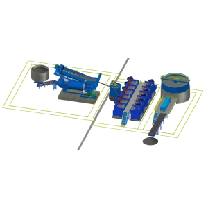 Mineral Separation Machine Complete Gold Copper Processing Line Mining Equipment
