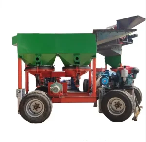 Mineral Separator Gravity Jig Separation Machine Small Gold Tin Ore Diamond Barite Pulsator Jig Concentrator 5 800tph