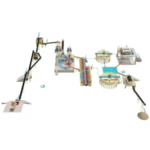 Mineral Stone Rock Grinding Processing Spodumene Ore Lithium Ore Mining Plant