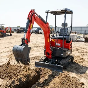 Mini Crawler Excavator Rubber Track Chassis