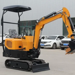 Mini Crawler Excavator with PLC and Motor EPA Certified 1 Ton