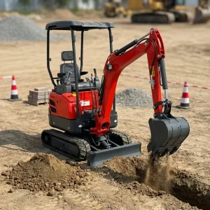 Mini Digger Excavator New Crawler Digger Small Mini Excavator Home Garden Hydraulic Crawler Small Digger Machine