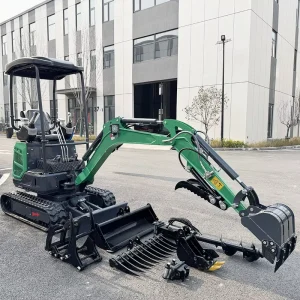 Mini Excavator 3 Ton EPA Engine for Crawler Digger with Motor Pump Gear