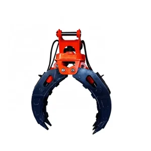 Mini Excavator Hydraulic Rotating Grapple