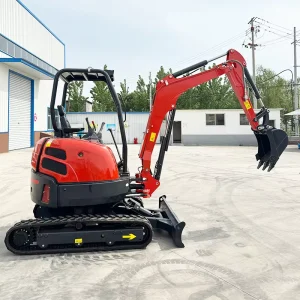 Mini Excavator Manufacturer Farm Small Digger Rubber Track Chassis High Quality