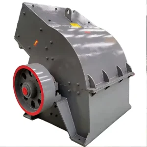 Mini Hammer Mill Crusher AC Motor Gear Compact Brittle Material Coal Brick Gypsum Cement 5t h Capacity