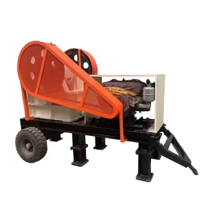 Mini Mobile Jaw Crusher PE 250 X 400 Portable Mobile Jaw Crusher