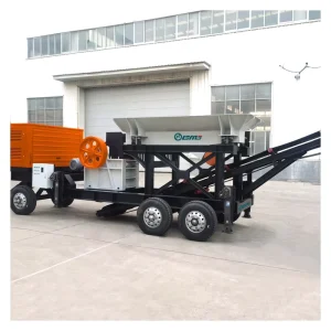 Mini Mobile Jaw Crusher PE150x250 PLC Engine Portable Tyre and Stone Crusher 1-4t/h Capacity
