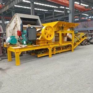 Mini Mobile Jaw Crushing Plant with Feeder