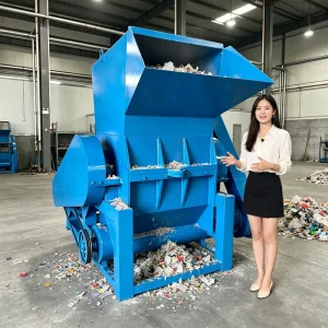 Mini Plastic Crusher Machine Lumps Recycling Plastic Crushing Equipment with Blade Sharpening Machine
