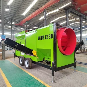 Mini Tromel Sand Dirt Soil Screen Screening Plant Compost Tumbler with Gearbox Gear Motor Included