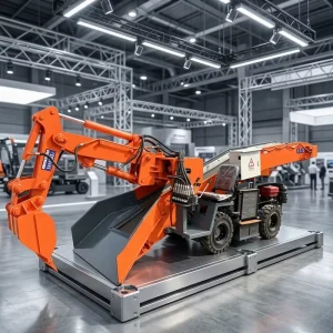 Mini Tunnel Muck Loader Coal Mine Excavator Underground Mine Loader