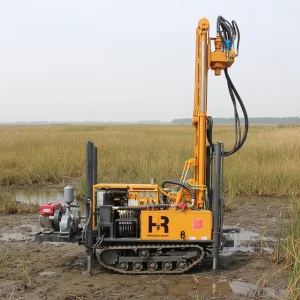 Mini Water Wheel Drilling Rig 50m 100m Equipment for Mine Drilling on Sale