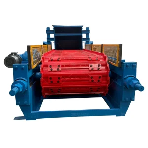 Mining Apron Feeder Manganese Steel Plate Chain Feeder 45kw Motor Customized Design