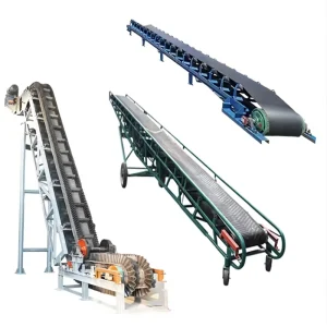 Mining Belt Conveyor Sorting Packaging Line Machine with Stainless Steel and Rubber Belts High Quality Transportation