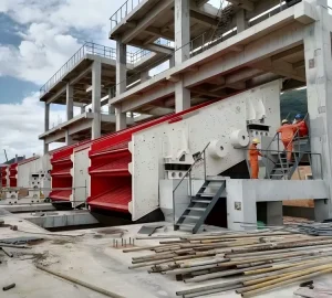 Mining Circular Vibrating Screen Double Deck for Limestone Granite Basalt Aggregate Screening Plant
