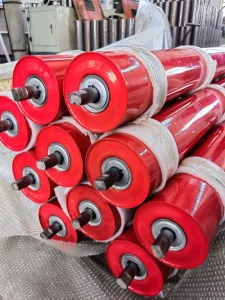 Mining Conveyor Impact Idler Roller Mining Belt Conveyor Idler