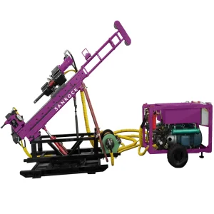 Mining Core Drilling Machine Underground Tunnel Exploration Borehole Drilling Equipment Portable Core Drilling Rig