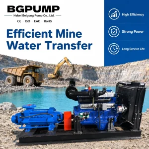 Mining Diesel Engine Slurry Pump Heavy Duty Centrifugal Pump for Sand Gravel Transportation and Tailings Disposal