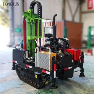 Mining Drill Rig 25 35HP Diesel Mini Down-the-hole Drill Hydraulic Rig Hydraulic DTH Portable Rotary Water Well Drilling Rig