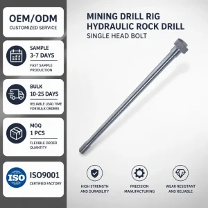 Mining Drill Rig Hydraulic Rock Drill Component Single Head Bolt TSJF3115145700