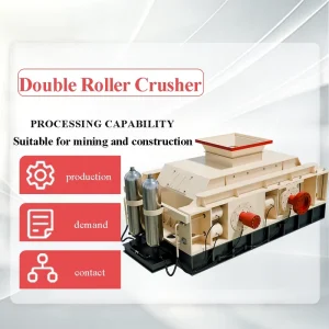 Mining Durable Toothed Roll Crusher with Motor Anti-Clogging Design for Coal Gangue Slag Brick Clay Crushing Sand Making Machine