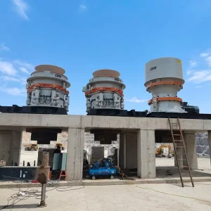 Mining Equipment DCS DCH Single Cylinder Hydraulic Stone Cone Crusher AC Motor Gear High Productivity 1512t/h High
