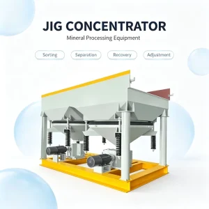 Mining Equipment Gravity Jig Concentrator High Recovery Mineral Separator for Various Ore Processing