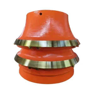 Mining Equipment Hp200 Cone Crusher Parts Mantle and Concave Bowl Liner for Rock Cone Crusher Spare Parts