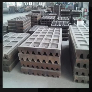 Mining Equipment Parts OEM Supplier Jaw Crusher Spare Parts Jaw Plate Custom Precision High Manganese Steel Casting Services