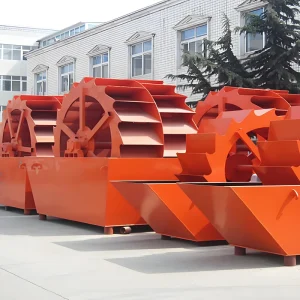 Mining Equipment Plant Log Washer Gravel Bucket Wheel River Silica Sand Washing Machine for Sale