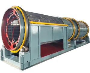 Mining Equipment Rotary Scrubber Washing Trommel for Alluvial River Sand Gold Diamond Separating Diesel Generator