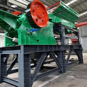 Mining Exploitation Foundation Free Stone Crushing Jaw Crusher Machine with Conveyor and Feeder