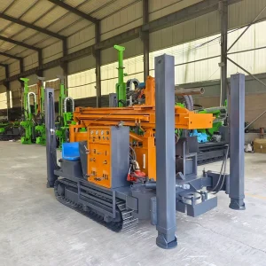 Mining Geological Exploration Core Machine Large Water-Rotating Drilling Machine Crawler Pneumatic Drilling Rig